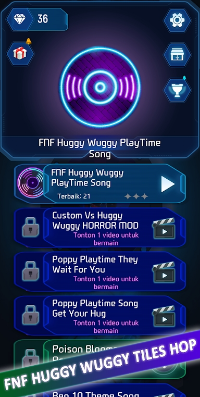 ש(All FNF Huggy Wuggy Tiles Hop)