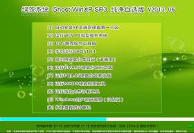 绿茶系统 Ghost WinXP SP3 纯净版 V2013.06