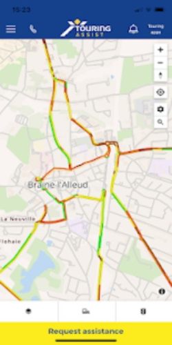 Touring Assist app
